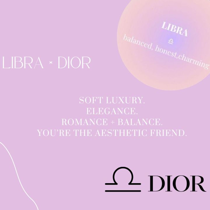 libra x dior