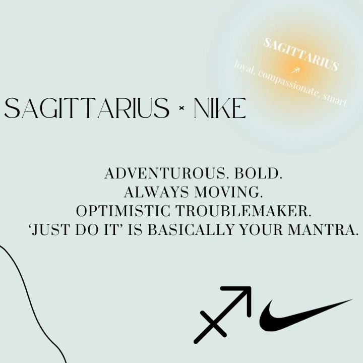 sagittarius x nike