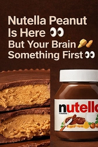 Nutella peanut butter is here